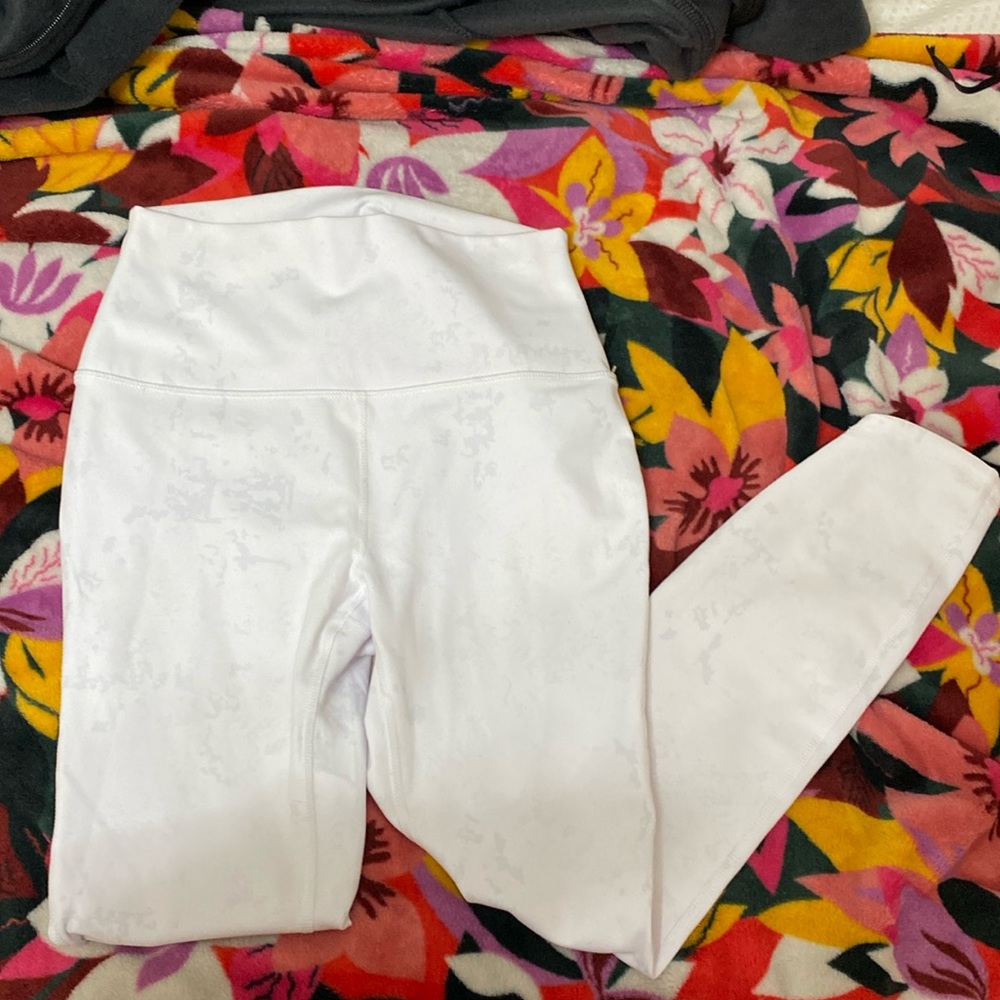 White leggings